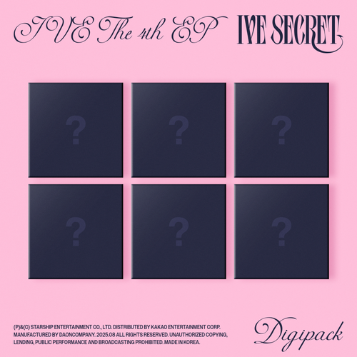 IVE – IVE THE 4th EP IVE SECRET CD (Digipack)