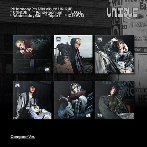 P1Harmony – 9th Mini Album – [UNIQUE] CD (Compact Ver.)