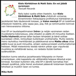 Kielo Kärkkäinen & Matti Salo – En voi jäädä suremaan / Valon mentyä 2CD