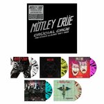 Mötley Crüe – Crücial Crüe - The Studio Albums 1981-1989 Limited Edition 5LP Box Set Coloured Vinyl