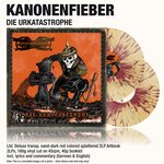 Kanonenfieber – Die Urkatastrophe 2LP Sand Deep Red Vinyl Artbook