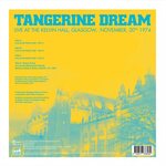 Tangerine Dream – Live at the Kelvin Hall, Glasgow 1974: 50th Anniversary Ediiton 2LP Coloured Vinyl