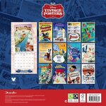 Disney Vintage Posters Square Calendar 2025