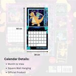 Pokémon Square Calendar 2025