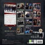 Bon Jovi Square Calendar 2025