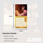 Elvis Square Calendar 2025