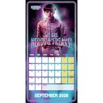 Stranger Things Square Calendar 2025