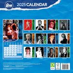 David Bowie 2025 Square Calendar