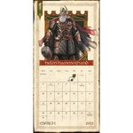 Lord Of The Rings Square Calendar 2025