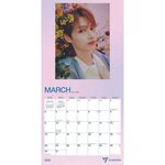 Seventeen Square Calendar 2025