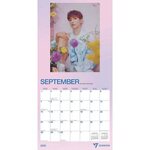 Seventeen Square Calendar 2025