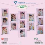 Seventeen Square Calendar 2025