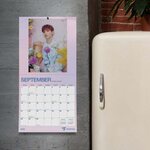 Seventeen Square Calendar 2025