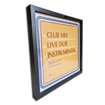 Protected LP cover removable picture frame