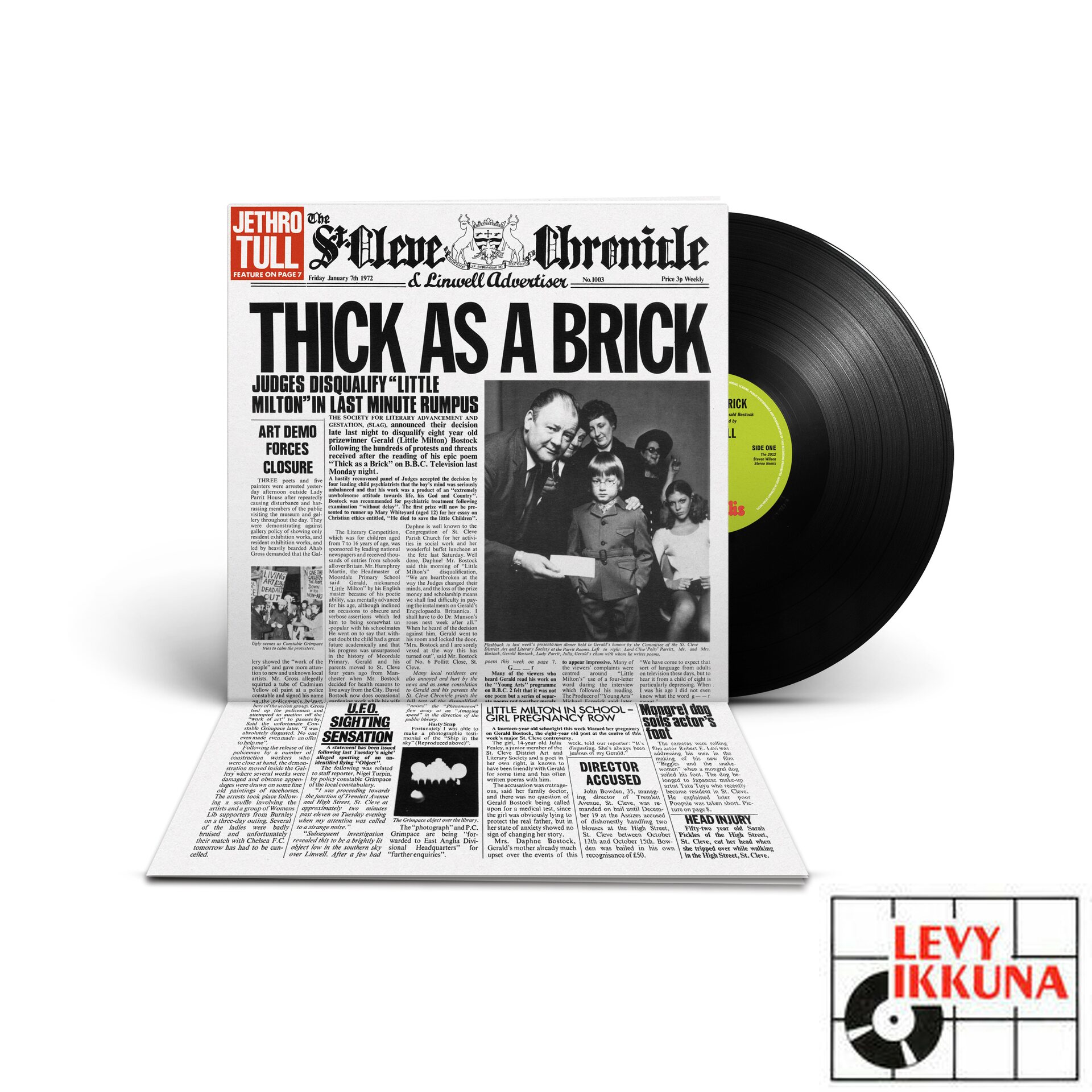 Jethro Tull Thick As A Brick LP 50th Anniversary Edition PROGE 