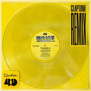 Trans-X – Living On Video (Claptone Remix) 12" Coloured Vinyl