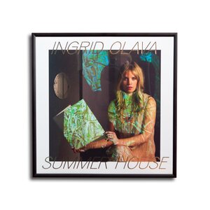 Protected LP cover picture frame