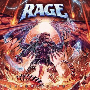 Rage ‎– Resurrection Day 2LP Coloured Vinyl