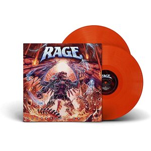 Rage ‎– Resurrection Day 2LP Coloured Vinyl