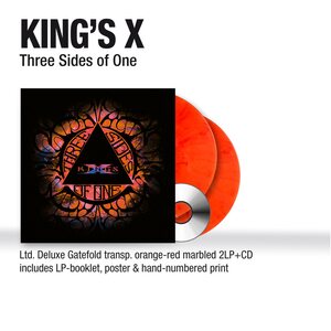 King's X – Three Sides Of One 2LP+CD Coloured Vinyl