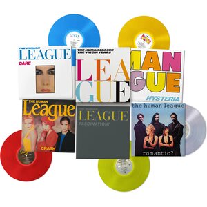 Human League – The Virgin Years 5LP Box Set Coloured Vinyl