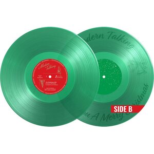 Modern Talking – It's Christmas 7" + Christmas Card, Coloured Vinyl