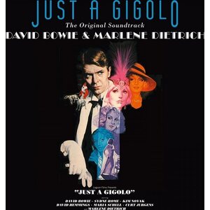David Bowie & Marlene Dietrich ‎– Just A Gigolo LP Blue Vinyl