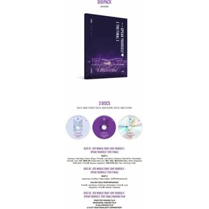 BTS – World Tour 'Love Yourself : Speak Yourself' [the Final] DVD 3 Disc