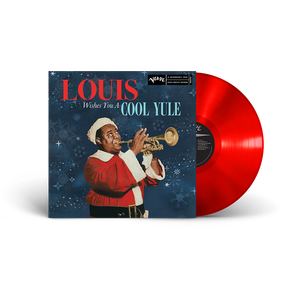 Louis Armstrong – Louis Wishes You A Cool Yule LP Red Vinyl