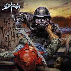 Sodom – 40 Years At War - Greatest Hell Of Sodom 2LP Coloured Vinyl