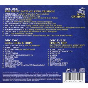 The Many Faces Of King Crimson 3CD