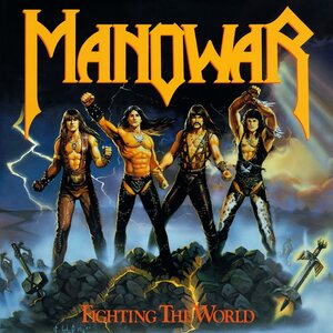 Manowar – Fighting The World LP Coloured Vinyl