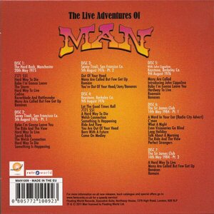 Man – The Live Adventures Of 7CD