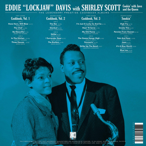 EDDIE “LOCKJAW” DAVIS – COOKIN' WITH JAWS AND THE QUEEN: THE LEGENDARY PRESTIGE COOKBOOK ALBUMS 4LP Box Set