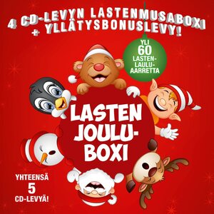 Eri esittäjiä – Lasten jouluboxi 5CD