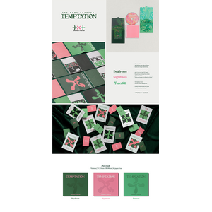 Tomorrow X Together (TXT) – Name Chapter : Temptation CD