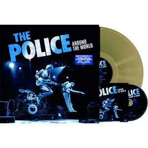 Police – Around The World LP+DVD Gold Vinyl