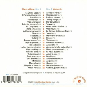 Carlos Gardel – Mano A Mano & Ventarron 2CD