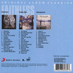 Faithless ‎– Original Album Classics 3CD