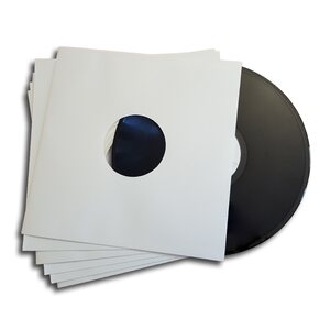 LP maxi cover white deluxe 25kpl