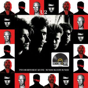 U2 – Two Hearts Beat As One/Sunday Bloody Sunday - War & Surrender Mixes EP 12" Coloured Vinyl