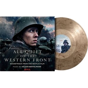 ORIGINAL SOUNDTRACK – ALL QUIET ON THE WESTERN FRONT (VOLKER BERTELMANN) LP Smoke Coloured Vinyl