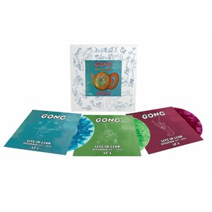 Gong – Live In Lyon '72 3LP Coloured Vinyl
