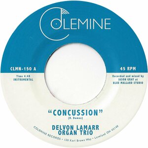 Delvon Lamarr Organ Trio – Concussion / Memphis 7"