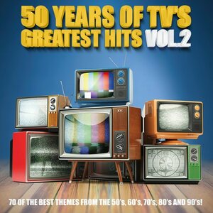 Various Artists – 50 Years Of TV's Greatest Hits 2 2LP Coloured Vinyl