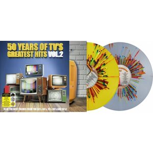 Various Artists – 50 Years Of TV's Greatest Hits 2 2LP Coloured Vinyl