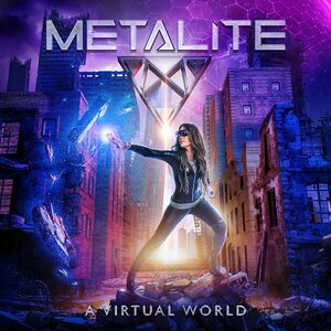 Metalite ‎– A Virtual World LP Coloured Vinyl