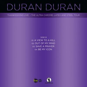 Duran Duran – The Ultra Chrome, Latex And Steel Tour 2LP Coloured Vinyl