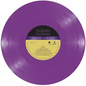 Duran Duran – The Ultra Chrome, Latex And Steel Tour 2LP Coloured Vinyl