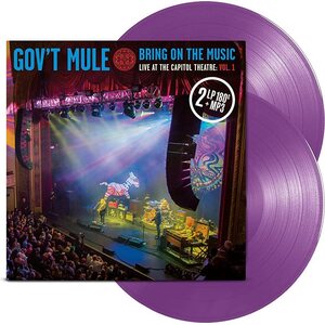Gov't Mule – Bring On The Music / Live At The Capitol Theatre: Vol. 1 2LP Coloured Vinyl
